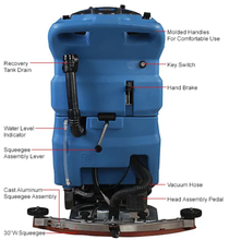 Load image into Gallery viewer, Industrial Floor Scrubber 20" Cleaning Path