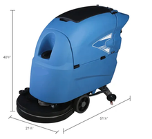 Load image into Gallery viewer, Industrial Floor Scrubber 20" Cleaning Path