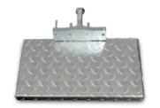 Load image into Gallery viewer,  diamond-plated floor on transport dolly