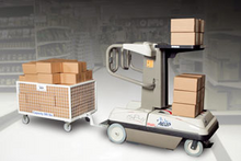 Load image into Gallery viewer, transport dolly in warehouse
