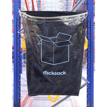 Load image into Gallery viewer, Racksack® Clear: Reusable Trash Bags for Warehouses and Industrial Facilities