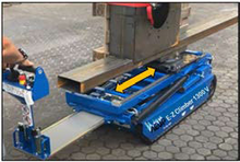 Load image into Gallery viewer, EZ Climber fork accessory in use