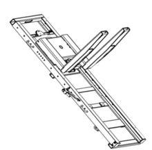 Load image into Gallery viewer, EZ Climber fork accessory drawing