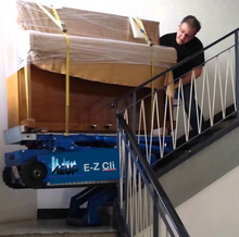 Load image into Gallery viewer, AEUP E-Z CLIMBER 1300 - Horizontal (1300H) or Vertical (1300V) Tracked Climber - New