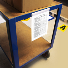 Load image into Gallery viewer, mag-clip used on rolling cart