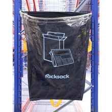 Load image into Gallery viewer, Racksack® Clear: Reusable Trash Bags for Warehouses and Industrial Facilities