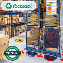 Load image into Gallery viewer, Racksack® Clear: Reusable Trash Bags for Warehouses and Industrial Facilities