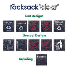 Load image into Gallery viewer, Racksack® Clear: Reusable Trash Bags for Warehouses and Industrial Facilities
