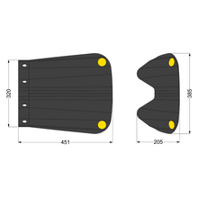 Load image into Gallery viewer, Armco Safety Barrier Ends and Corners