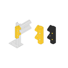 Load image into Gallery viewer, Armco Safety Barrier Ends and Corners