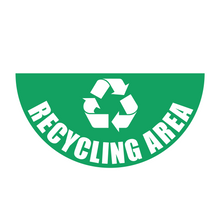 Load image into Gallery viewer, recycling area sign