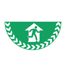 Load image into Gallery viewer, Floor Markers with Safety Graphics - 56 Styles