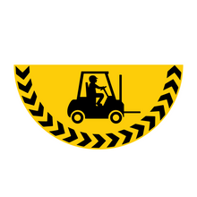 Load image into Gallery viewer, Floor Markers with Safety Graphics - 56 Styles