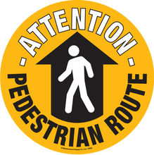Load image into Gallery viewer, pedestrian route sign
