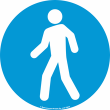 Load image into Gallery viewer, Floor Markers with Safety Graphics - 56 Styles