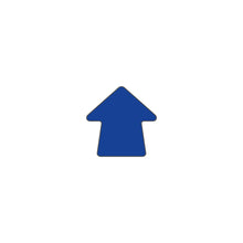 Load image into Gallery viewer, Blue arrow shape marker for warehouse floor
