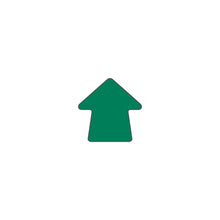 Load image into Gallery viewer, Green arrow shape marker for warehouse floor