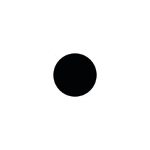 Load image into Gallery viewer, Black circle-shape marker for warehouse floor