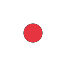 Load image into Gallery viewer, Red circle-shape marker for warehouse floor