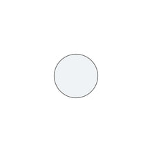 Load image into Gallery viewer, White circle-shape marker for warehouse floor