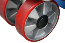 Load image into Gallery viewer, Hand Pallet jack wheels and hydraulic pump - for sale