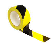 Load image into Gallery viewer, yellow and black striped floor marking tape