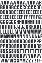 Load image into Gallery viewer, Magnetic Letters and Numbers - Tiles in Yellow and White and 2 Sizes (Pack of 5)