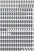 Load image into Gallery viewer, Magnetic Letters and Numbers - Tiles in Yellow and White and 2 Sizes (Pack of 5)
