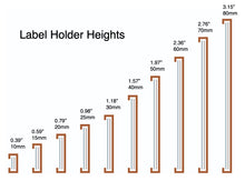 Load image into Gallery viewer, Magnetic Label Holder- 16 Pre-Cut Sizes and 4 Sizes in Rolls