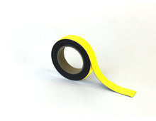Load image into Gallery viewer, Roll of Magnetic Labels for Racking and Shelves - Easy-Wipe, 5 Colors, 5 Sizes