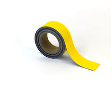 Load image into Gallery viewer, Roll of Magnetic Labels for Racking and Shelves - Easy-Wipe, 5 Colors, 5 Sizes