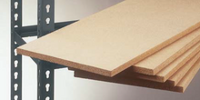 Load image into Gallery viewer, Tri-boro particle board shelves for rivet shelving
