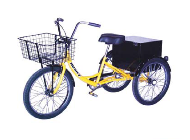 HUSKY T-124C Industrial Tricycle for the Warehouse – Lean Material Handling Store