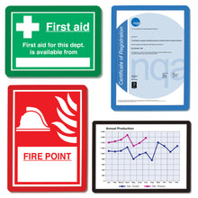 Load image into Gallery viewer, Business Document Frames - Magnetic and Self Adhesive - Frames4Docs
