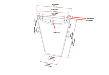 Load image into Gallery viewer, racksack mini dimensions metric and imperial
