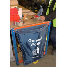Load image into Gallery viewer, Racksack Mini ® - Trash Receptacle for Shelving and Workbenches