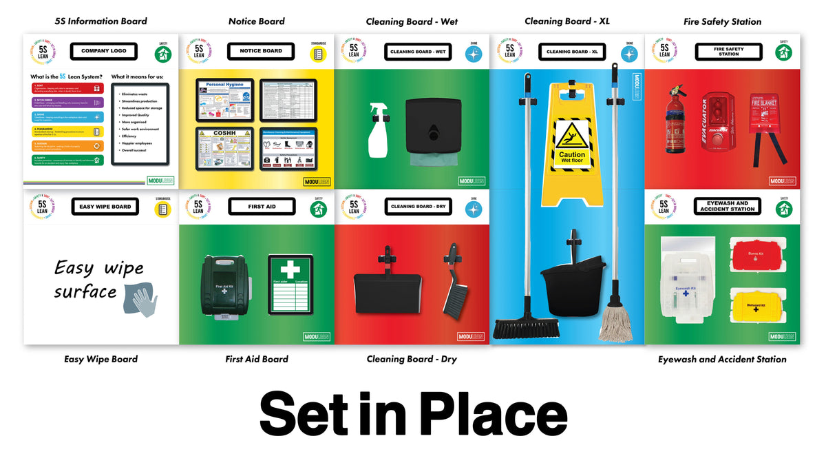 Set: The Second Step in the 5S Methodology – Lean Material Handling Store
