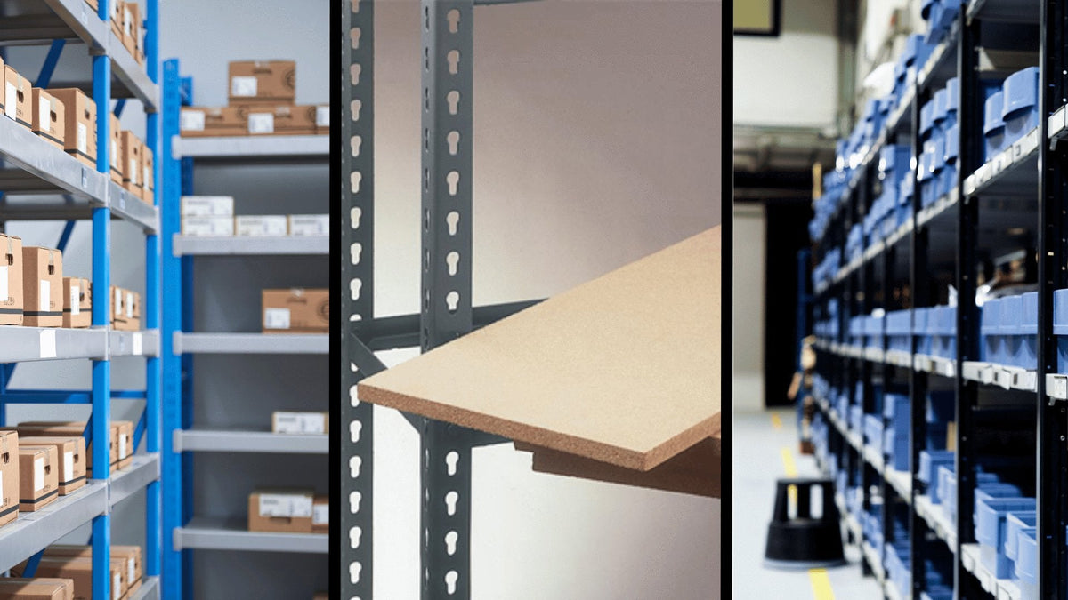 Lean Material Handling Racking Industrial Boltless Shelving and Boltless Shelving Parts - Online Store ...