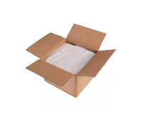 Load image into Gallery viewer, Direct thermal fanfold labels feeding into a thermal printer for bulk shipping label printing