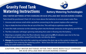 5 Gallon Gravity Fed Watering Tank