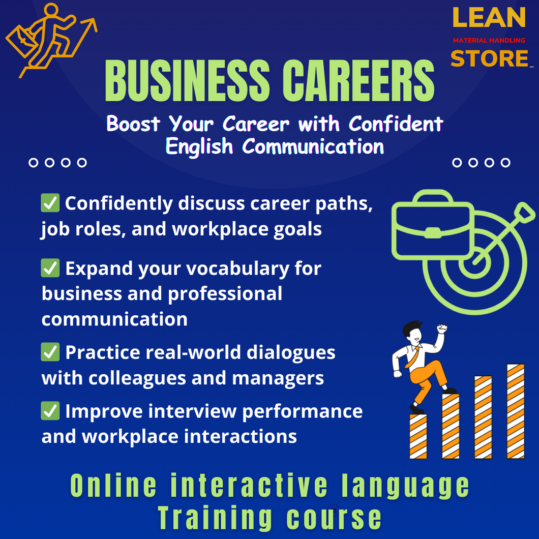 Improve professional English for jobs and careers – online course with certificate