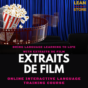 Online course using film excerpts to improve listening and speaking skills