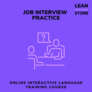 job interview practice, online English speaking course, ESL interview prep, interactive language training, pronunciation practice, Lean.TrainSocially, English for work, online interview coaching, English language course, job readiness ESL