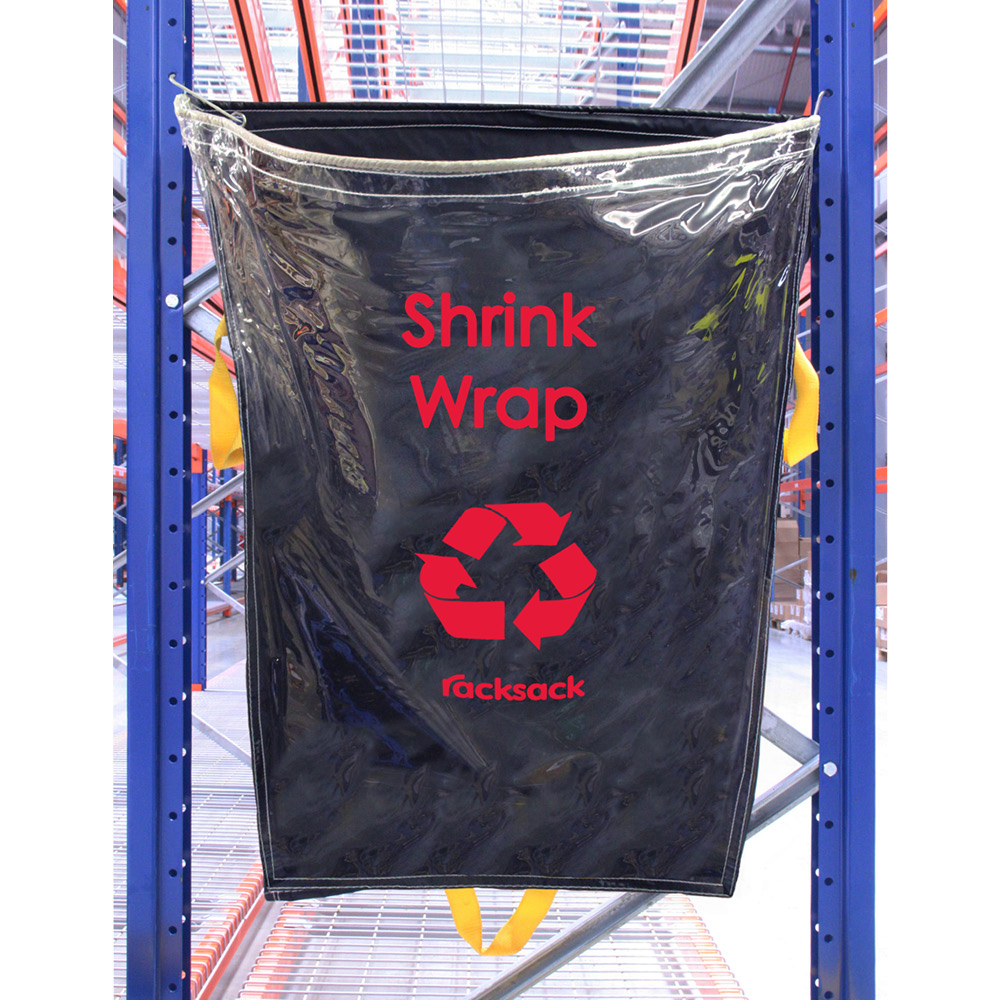 RackSack Clear Reusable Trash Bags for Warehouses and