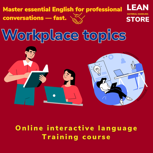 Online language course for workplace English communication – interactive training with certificate from Lean.TrainSocially.com