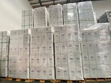 Load image into Gallery viewer, Pallets of 18 inch 80 gauge hand stretch wrap roll for manual pallet wrapping.