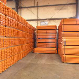 16 GAUGE PALLET RACKING BEAMS - Hannibal Industries pallet racking components.  