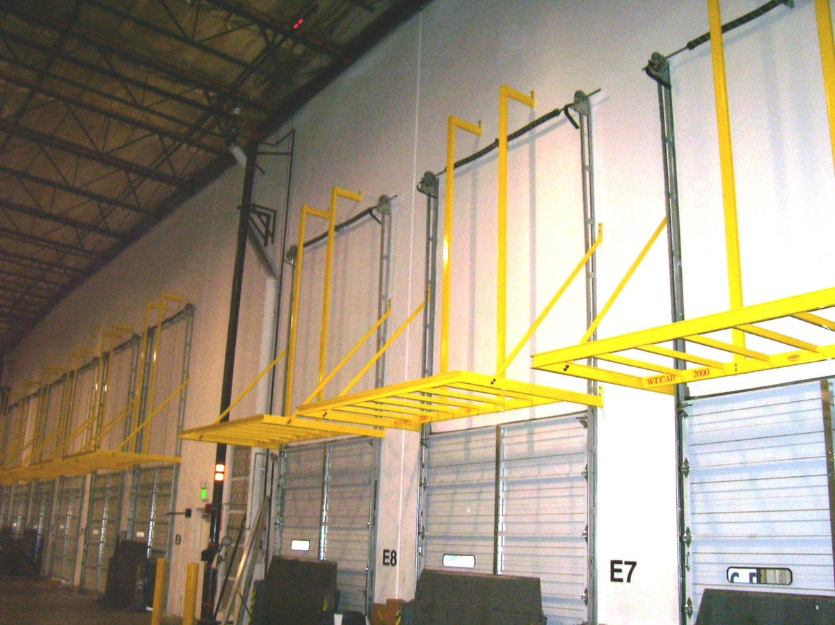 Wall Mounted Empty Pallet Storage Racks – Lean Material Handling Store